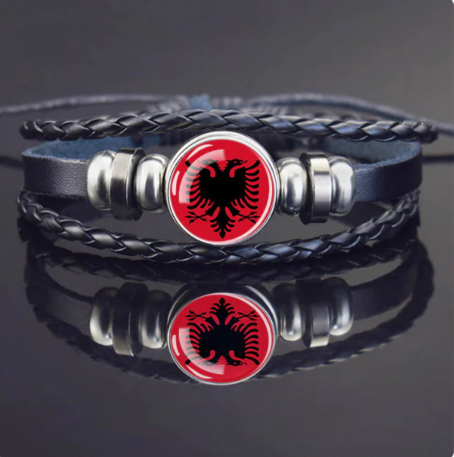 Woven Flag Bracelet