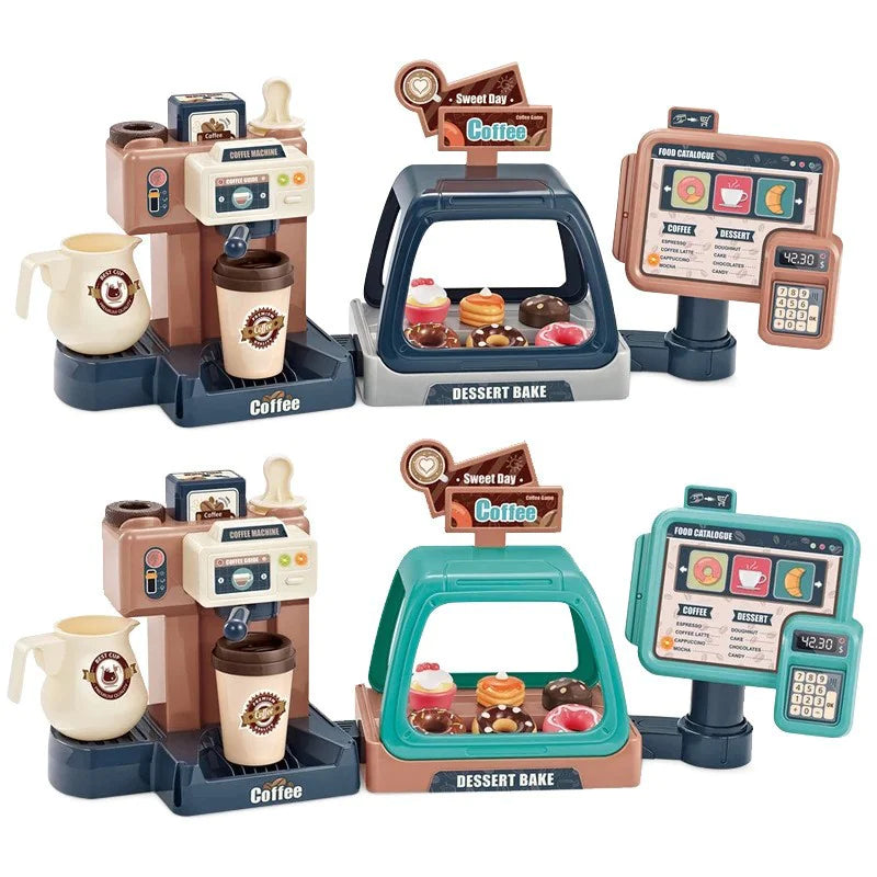 Kids Coffee & Candy Machine Toy with Lights & Sound