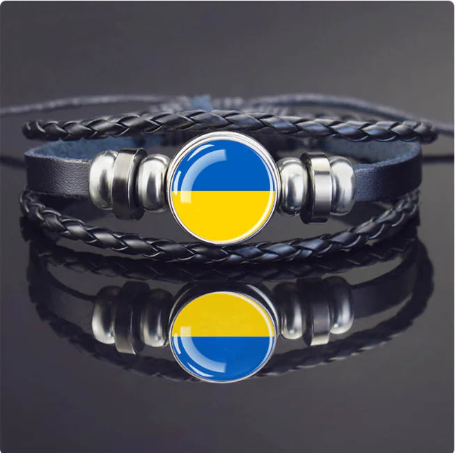 Woven Flag Bracelet