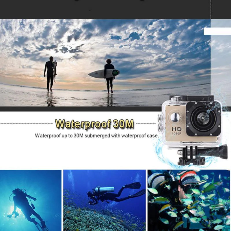 1080P Waterproof Action Sports Camera