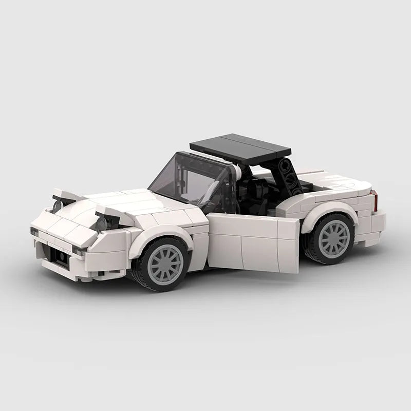 DIY RX7 Children's Building Blocks Car