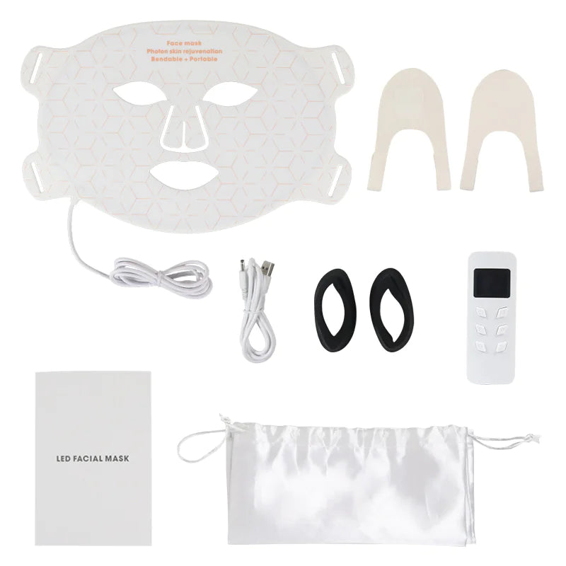 LED Silicone Facial & Neck Mask