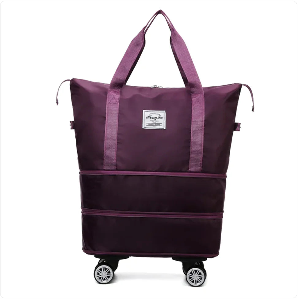 Large-Capacity Travel Bag with Wheels