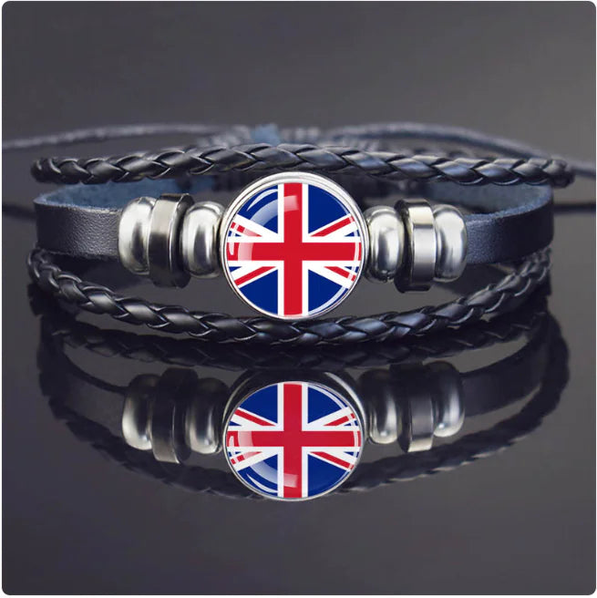 Woven Flag Bracelet