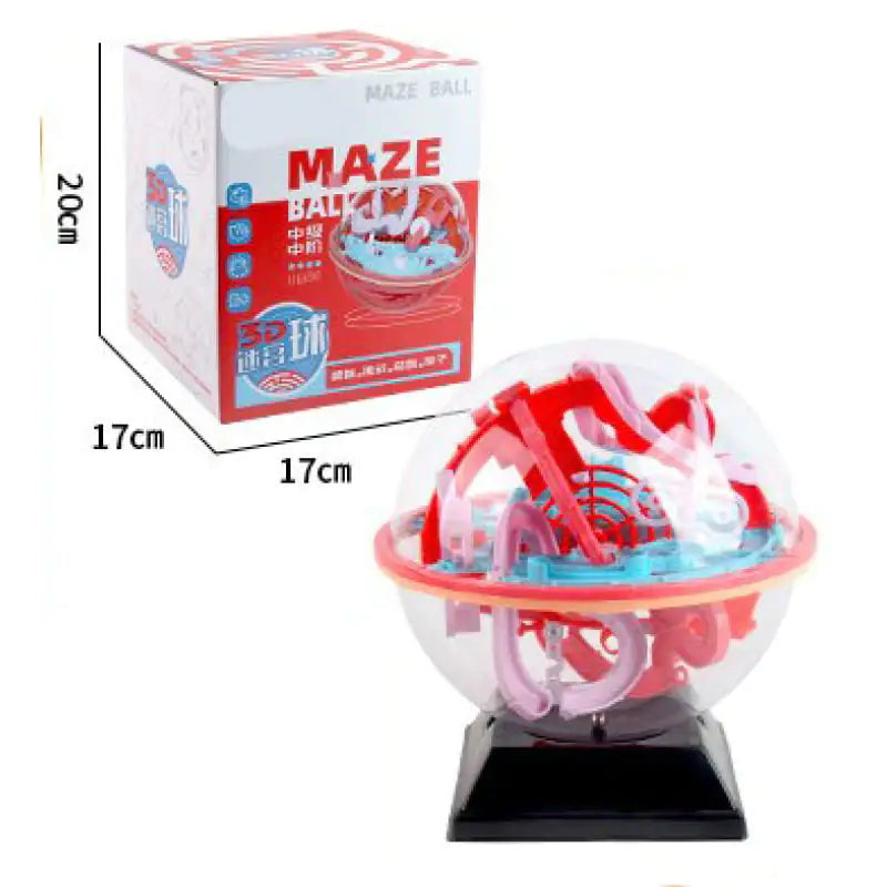 Interactive 3D Gravity Maze Puzzle Ball