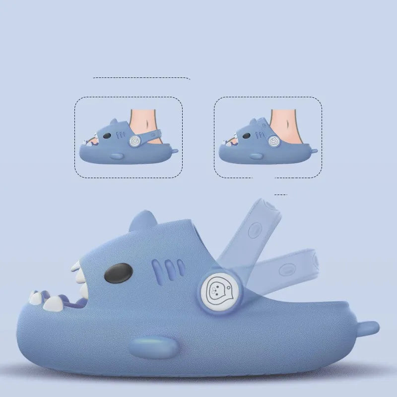 Children's Summer Shark Slippers